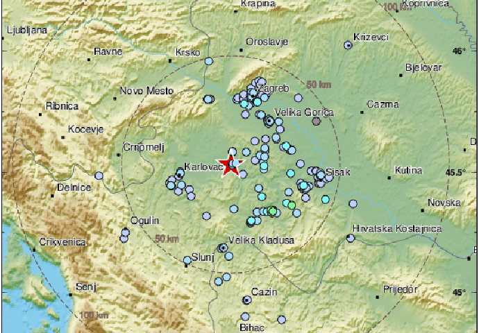 NOVI ZEMLJOTRES U HRVATSKOJ!