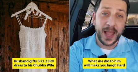 "Kupio sam ženi dva broja manju haljinu da je natjeram da SMRŠA": Njena osveta je bila HLADNA KAO NOŽ i ljudi su pali od smijeha