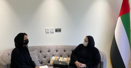 Turković s ministricom za međunarodnu saradnju i ministrom vanjskih poslova UAE