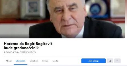 Grupa podrške Bogiću Bogićeviću već broji skoro 14.000 članova