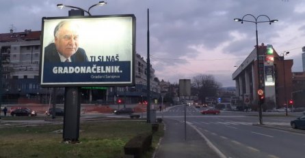 Plakati podrške Bogiću Bogićeviću širom Sarajeva: Ti si naš gradonačelnik