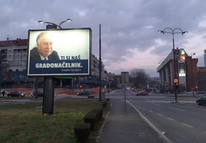 Plakati podrške Bogiću Bogićeviću širom Sarajeva: Ti si naš gradonačelnik
