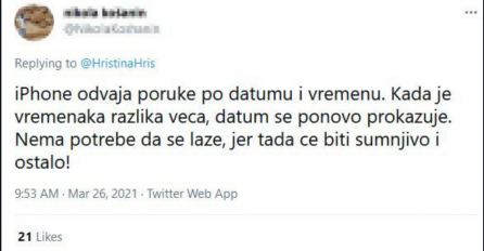 NOVI DOKAZI NA TWITTERU, usijali se komentari: Pogledajte šta su ljudi uočili na porukama (FOTO)