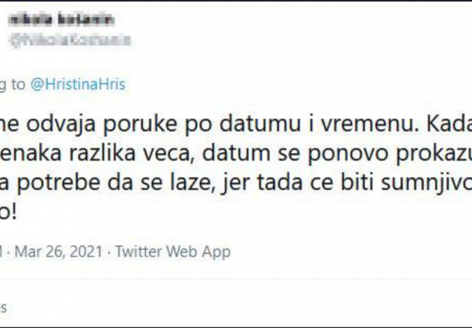 NOVI DOKAZI NA TWITTERU, usijali se komentari: Pogledajte šta su ljudi uočili na porukama (FOTO)