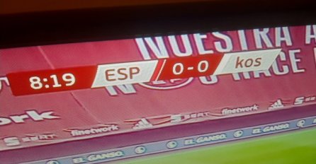 Španci u prenosu Kosovo napisali malim slovima