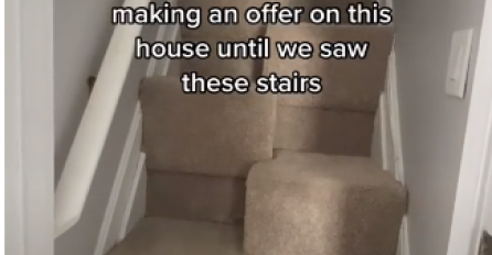 HTJELI SU DA KUPE KUĆU, A ONDA SU UGLEDALI STEPENICE: "Rekla sam mužu NEMA ŠANSE" Da li ste ovo ikada vidjeli? (VIDEO)