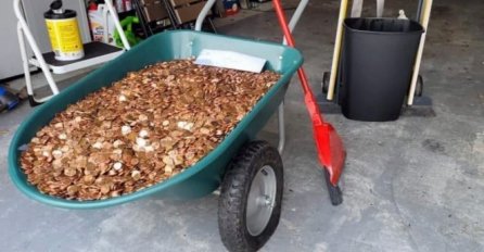 Čovjek u dvorištu zatekao kolica sa 90.000 kovanica:  A na vrhu koverta sa porukom! BIJESAN OBJAVIO NA FACEBOOKU, EVO KO MU JE OVO POSLAO