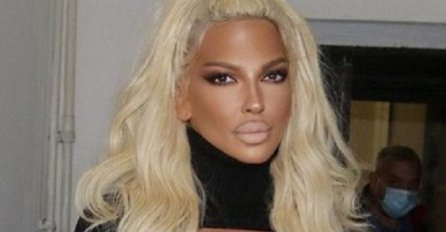 KARLEUŠA OBUKLA HALJINU OD OGLEDALA I VRTOGLAVE ŠTIKLE, SVI U NEVERICI: Čekajte da čujete koliko košta, OGROMAN NOVAC