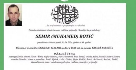 U 48. godini preminuo Semir Botić, direktor kompanije “Vaillant”