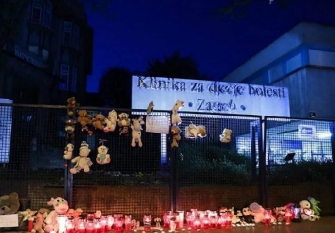 Zagrepčani ispred bolnice ostavili igračke za preminulu djevojčicu