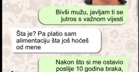 MUŽ ME OSTAVIO NAKON 10 GODINA BRAKA JER SAM BILA NEUREDNA Kad sam se razvela TRANSFORMISALA SAM SE i poslala mu NOVU SLIKU!