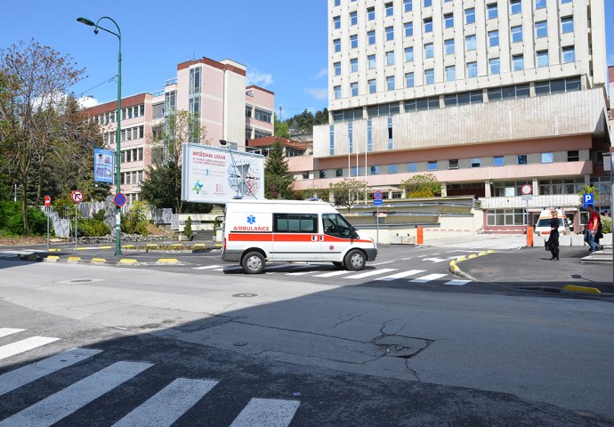 Pad broja pacijenata u Općoj bolnici u Sarajevu, jučer bez smrtnih ishoda