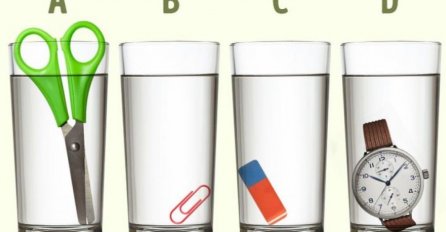 Logička mozgalica: Koja čaša ima više vode?