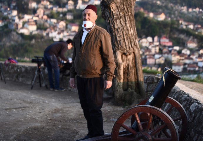Tobdžija Smail Krivić neće večeras pucati iz topa sa Žute tabije