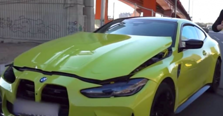 "NIJE ŽVAKA ZA SELJAKA" - INFLUENSER UNIŠTIO BMW OD 120.000 €: Haos u centru Beograda - osvanule fotke! LJUDI SE HVATAJU ZA GLAVE!