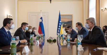 Pahor objasnio svoje pitanje članovima Predsjedništva BiH o ”mirnom raspadu”