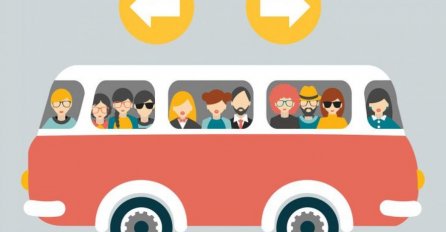 Možete li riješiti ovu mozgalicu: U kojem se smjeru kreće autobus?