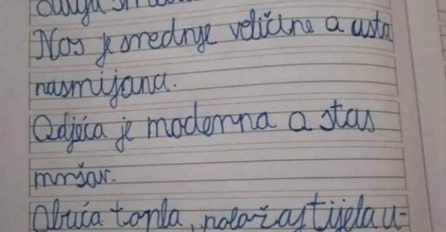 UČENIK DOBIO ZADATAK DA OPIŠE MAMU: Zbog zadnje rečenice svi se valjaju od smijeha, ALI MAMA I UČITELJICA NISU SRETNE