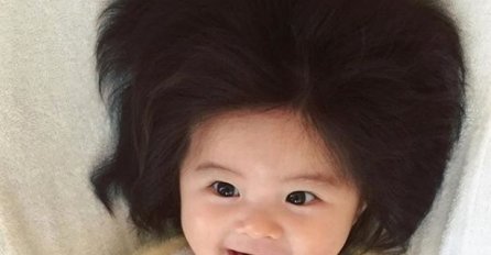 SJEĆATE SE OVE CURICE SA BUJNOM KOSOM? IMALA JE 6 MJESECI KADA JE POSTALA INTERNET SENZACIJA: Sada ima 4 godine  - POGLEDAJTE JOJ KOSU SADA (FOTO)