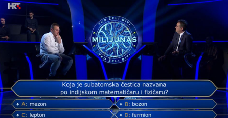 STUDENT VEČERAS ODUSTAO NA OVOM PITANJU ZA 125 HILJADA KUNA: Znate li vi tačan odgovor?