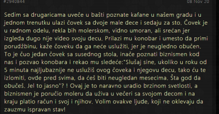 "Sjedim sa drugaricama uveče u bašti poznate kafane"