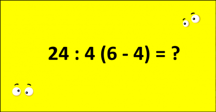 ZADATAK ZA OSNOVNU ŠKOLU NAMUČIO MNOGE, znate li vi rješenje?