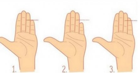 POGLEDAJTE SVOJE RUKE, DUŽINA OVOG PRSTA OTKRILA VAŠU VELIKU TAJNU: Skoro svima je pogodilo, A VAMA?