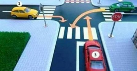 Mnogi vozači se zalete i pogriješe: Kojim će redoslijedom vozila proći kroz raskrsnicu? Skoro niko ne zna tačan odgovor