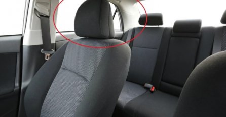 NASLON ZA GLAVU U AUTOMOBILU IMA SKRIVENU FUNKCIJU, TRIK KOJI ZNAJU SAMO ISKUSNI VOZAČI: Može vam spasiti život