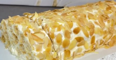 ŠUŠKAVA TORTA OD LISNATOG TIJESTA! Poslastica gotova za 20 minuta! NEOBIČNA ALI MORATE PROBATI!