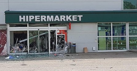 EKSPLOZIJA U TRŽNOM CENTRU U MODRIČI: Meta napada najvjerovatnije bankomat