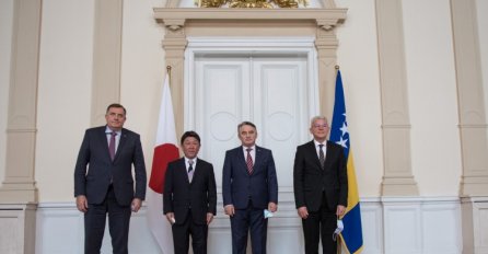 Članovi Predsjedništva BiH s Toshimitsuom o brojnim aktuelnim temama
