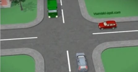 AKO NE ZNATE ODGOVOR, PONOVO MORATE POLAGATI VOZAČKI ISPIT: Ko ima prednost na ovoj raskrsnici? SKORO NIKO NE ZNA