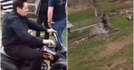 Zastupnica u Skupštini KS Bibija Kerla sjela za quad i zabila se u ogradu: "I nije bila neka vožnja"