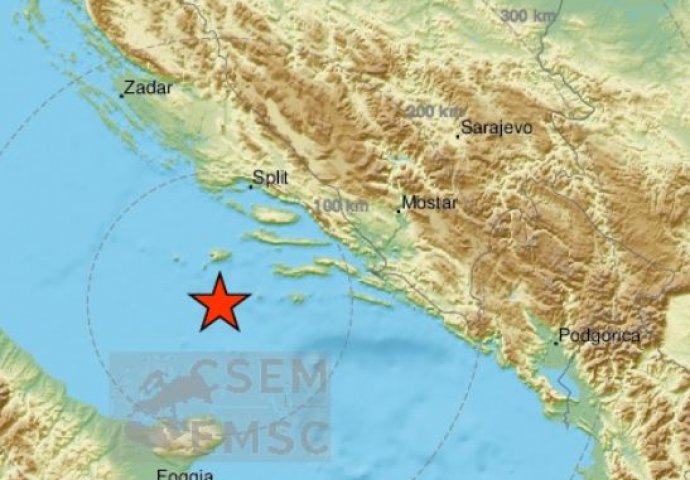 Novi potres u Hrvatskoj