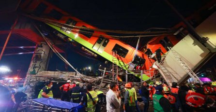 Najmanje 23 poginulih, desetak povrijeđenih nakon što se nadvožnjak podzemne željeznice Mexico City srušio!