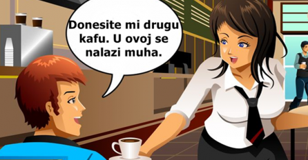 Detektivska mozgalica: Zašto je Amar vratio kafu konobarici?