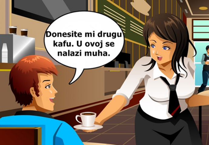 Detektivska mozgalica: Zašto je Amar vratio kafu konobarici?