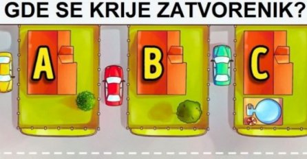 MOZGALICA ZA SAMO ONE NAJINTELIGENTNIJE: U kojoj kući je čovjek koji je upravo pobjegao iz zatvora?