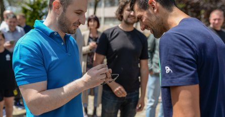  Načelnik Općine Novi Grad Semir Efendić se družio s Đokovićem u Centru Safet Zajko