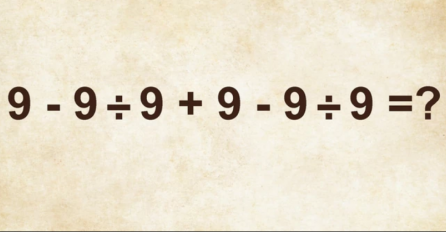 LJUDI SE NA DRUŠTVENIM MREŽAMA SVAĐAJU OKO OVOG ZADATKA: Znate li vi tačno rješenje?