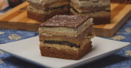 ZOVU GA LUDILO KOLAČ, OD JEDNE SMJESE SE PRAVE 3 FILA: Lagan za napraviti, a predobro izgleda! (RECEPT)