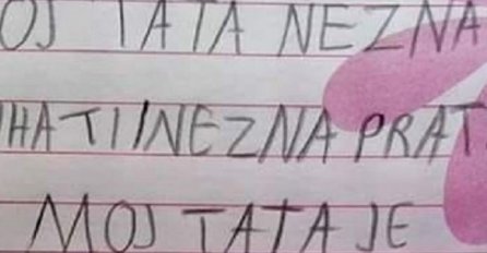 DJEČAK JE U ŠKOLI OTKRIO TATINU NAJVEĆU TAJNU: Napisao je sastav, A ZADNJA REČENICA SVE NASMIJALA DO SUZA, OVO JE HIT