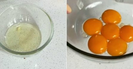 Pokazala kako jednostavno odvojiti bjelanjke i žumanjke: Treba vam samo jedna stvar koju imate kod kuće 