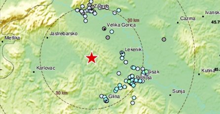 Novi potres pogodio Hrvatsku