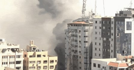 Izrael uništio toranj u Gazi u kojem su uredi Al Jazeere, AP-a i AFP-a