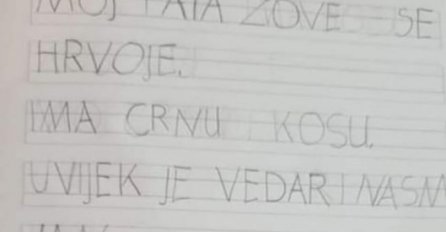 DJEČAK ZA DOMAĆU ZADAĆU NAPISAO SASTAV O TATI, UČITELJICA ODMAH REAGOVALA KADA JE PROČITALA: Evo kako provode vrijeme 