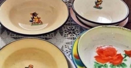 OVAKO JE IZGLEDAO SVAKI DOM U JUGOSLAVIJI, SJEĆATE LI SE OVIH STVARI? Jelo se iz ovakvh tanjira, SIGURNO SE NE SJEĆATE 3. SLIKE