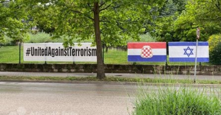 U Mostaru "osvanule" zastave Izraela i tzv. Herceg-Bosne