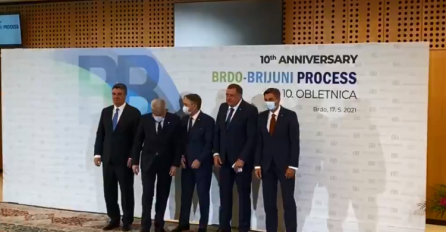 Članovi Predsjedništva BiH stigli u Sloveniju, dočekao ih Pahor